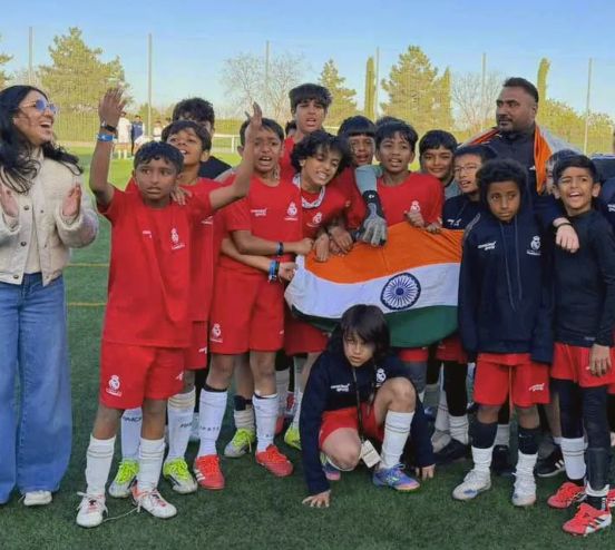 স্পেনে ইতিহাস ভারতের, ব্রাজিলকে হারিয়ে রিয়াল মাদ্রিদ ফাউন্ডেশন ওয়ার্ল্ড চ্যালেঞ্জে বিশ্বসেরা অনূর্ধ্ব-১২ দল!