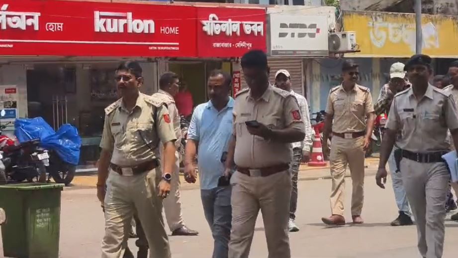গণনার আগে মেদিনীপুরে কড়া নিরাপত্তা, ১৪৪ ধারা জারি—সকাল থেকেই শুরু হবে ভোটগণনা!