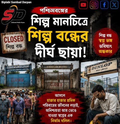 শিল্প বন্ধের দীর্ঘ ছায়া: একের পর এক কারখানা বন্ধ, থমকে যাওয়া হাজারো স্বপ্নের কাহিনি!