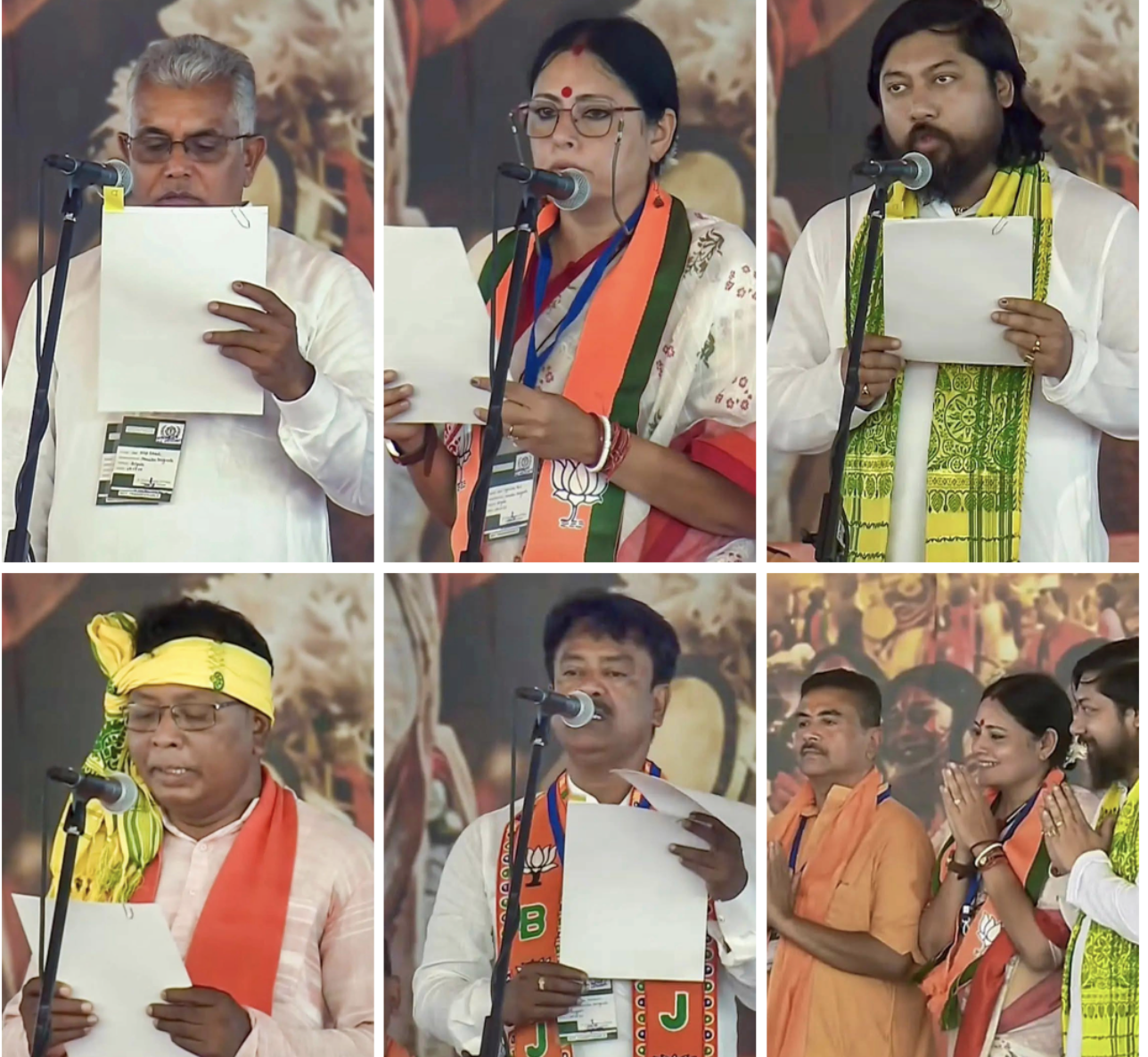 বাংলার নতুন ক্যাবিনেটে বিজেপির পাঁচ মুখ, নজরে সামাজিক সমীকরণ!