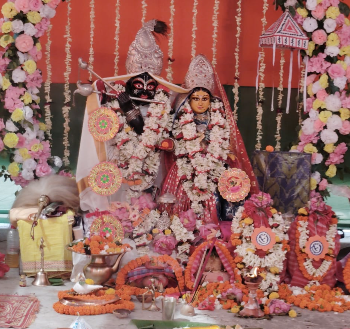 হলদিয়ার চৈতন্যপুরে ধর্মীয় আবহ, হরিনাম সংকীর্তনে উপচে পড়ল ভিড়!