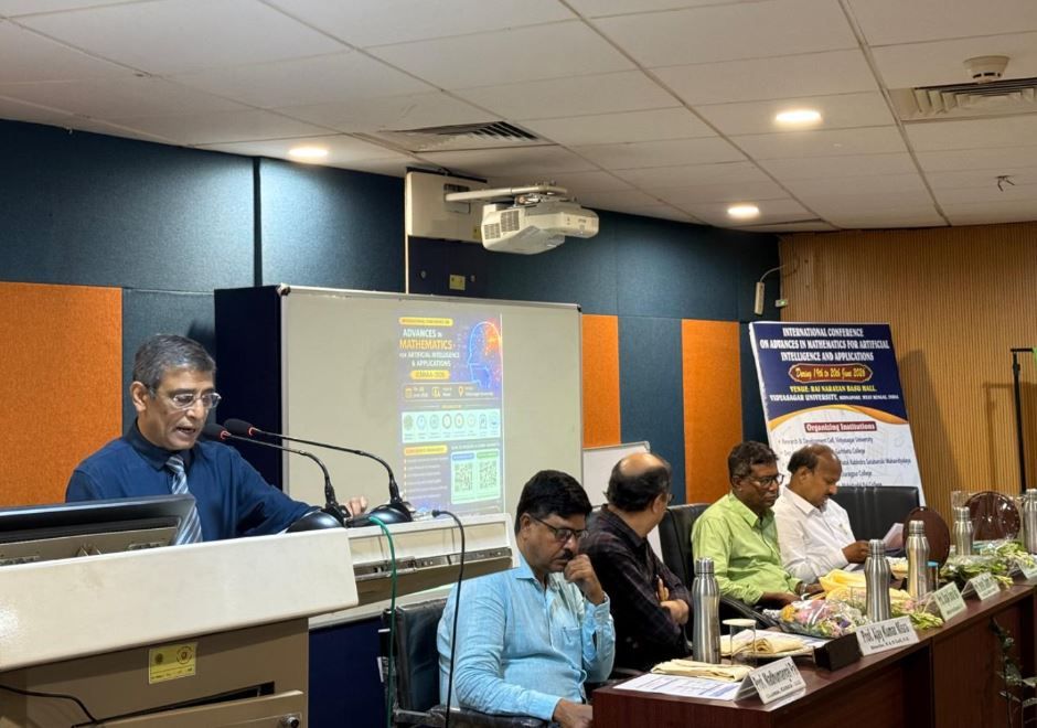বিদ্যাসাগর বিশ্ববিদ্যালয়ে আন্তর্জাতিক সম্মেলন ICAMAIA–2026, আলোচনায় AI ও গণিতের ভবিষ্যৎ!