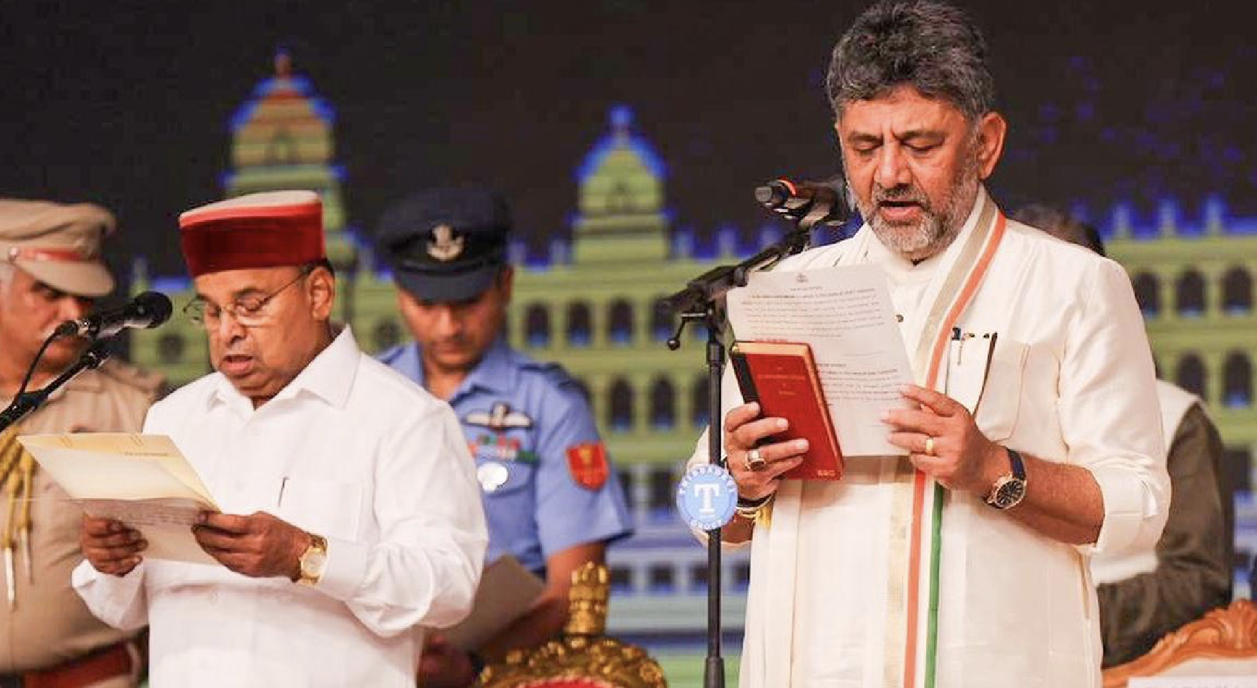 ডি. কে. শিবকুমারের শপথে কর্ণাটকে নতুন অধ্যায়, ২৫তম মুখ্যমন্ত্রী হিসেবে দায়িত্ব গ্রহণ!
