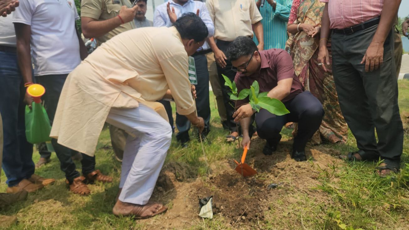 মেদিনীপুর পৌরসভার উদ্যোগে বৃক্ষরোপণ, ‘একটি গাছ মায়ের নামে’ কর্মসূচিতে পরিবেশ রক্ষার অঙ্গীকার!