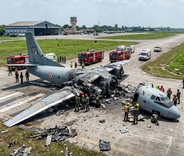 রানওয়েতেই মৃত্যু-ফাঁদ! আইএএফ কার্গো বিমান দুর্ঘটনায় শহীদ ৫ সেনা